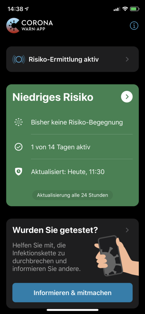 Corona App Immobilien Besichtigung